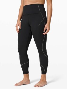 Lululemon Align High-Rise Pant 25" *Gold in Black